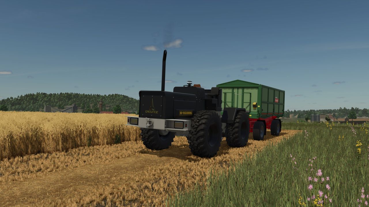 Легендарний Рідкісний Трактор Deutz-Fahr D16006 (1969) для Farming Simulator 25 - Скріншоти