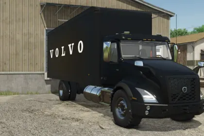 Потужна Вантажівка Volvo VNX 300 Box Truck для Доставок у Farming Simulator 25 — 2