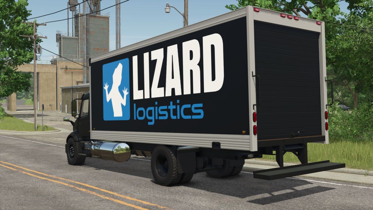 Powerful Volvo VNX 300 Box Truck for Deliveries in Farming Simulator 25 - Screenshots