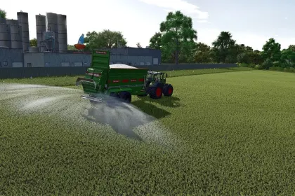 Ефективний Розкидач Bergmann TSW 6240 W — 25 м³ та 24 м Робочої Ширини для FS25 — 3