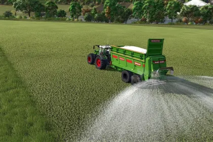 Ефективний Розкидач Bergmann TSW 6240 W — 25 м³ та 24 м Робочої Ширини для FS25 — 4