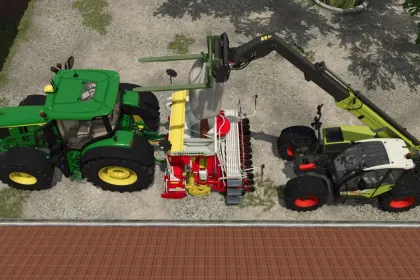 Ефективні Вила Bressel And Lade H10 Palletfork для Піддонів і Тюків у FS25 — 4