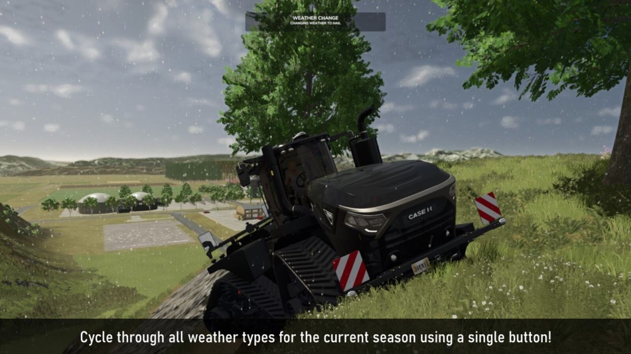 Bequeme Hotkeys für Tests für Farming Simulator 25 — Schnelles Testen von Technik und Wetter - Screenshots