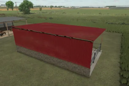 Ефективний Малий Коровник Small CowShed на 25 Корів для Farming Simulator 25 — 5