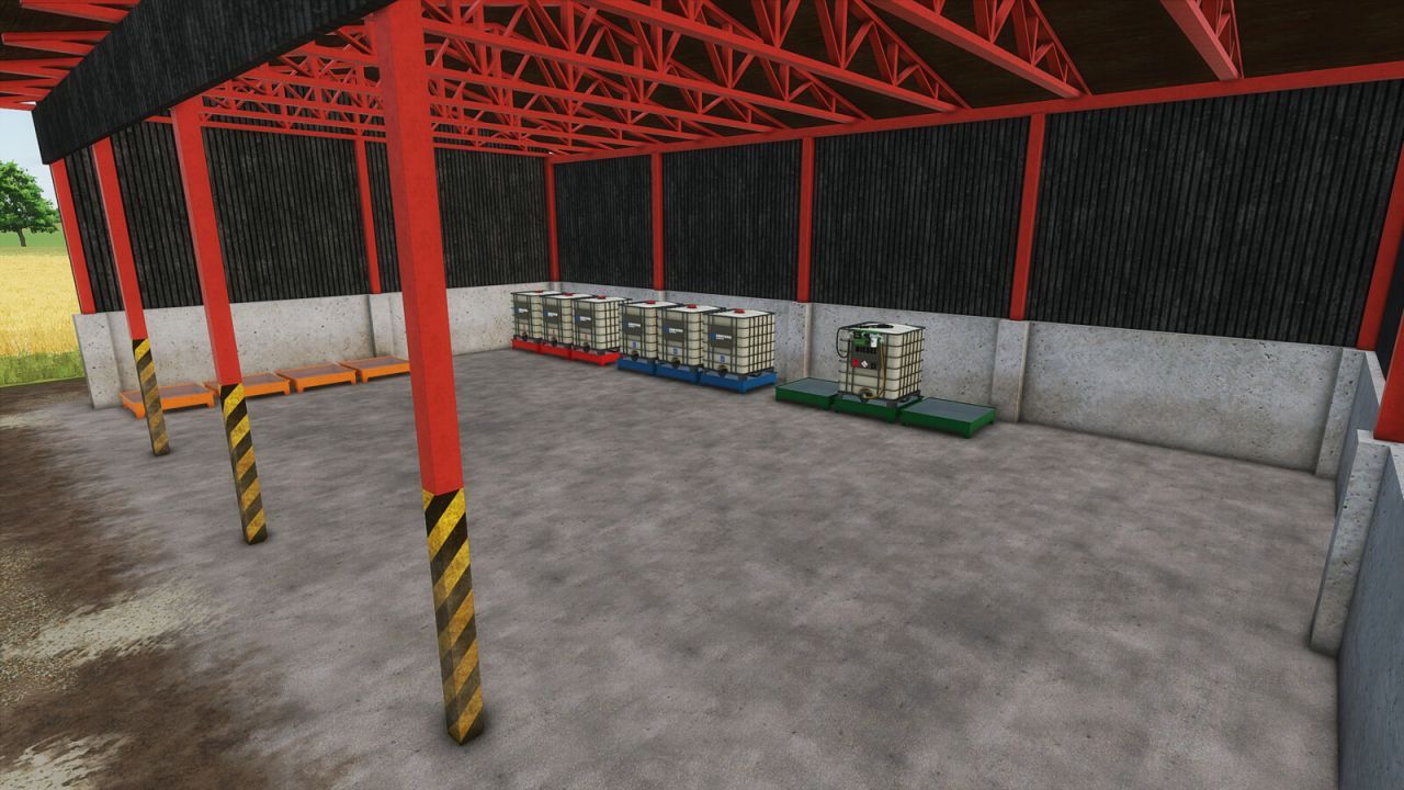 Efficient Fuel Tank With Grating (IBC) 1000 l for Small Farms - Screenshots