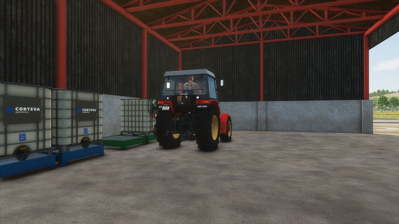 Efficient Fuel Tank With Grating (IBC) 1000 l for Small Farms - Screenshots