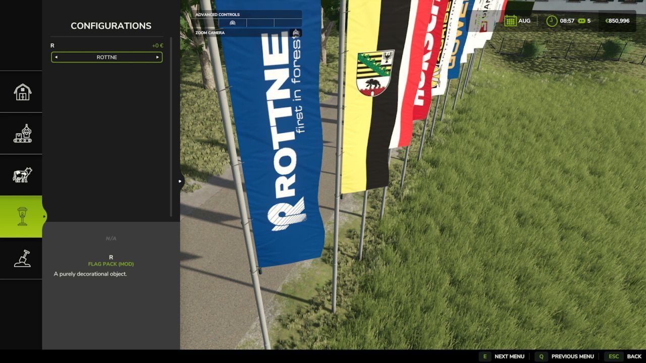 XXL Flag Pack — Потужний Набір Прапорів (300+) для Farming Simulator 25 - Скріншоти