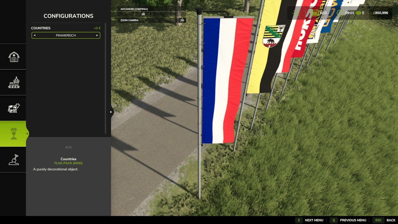 XXL Flag Pack — Потужний Набір Прапорів (300+) для Farming Simulator 25 - Скріншоти