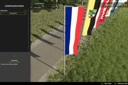 XXL Flag Pack — Потужний Набір Прапорів (300+) для Farming Simulator 25