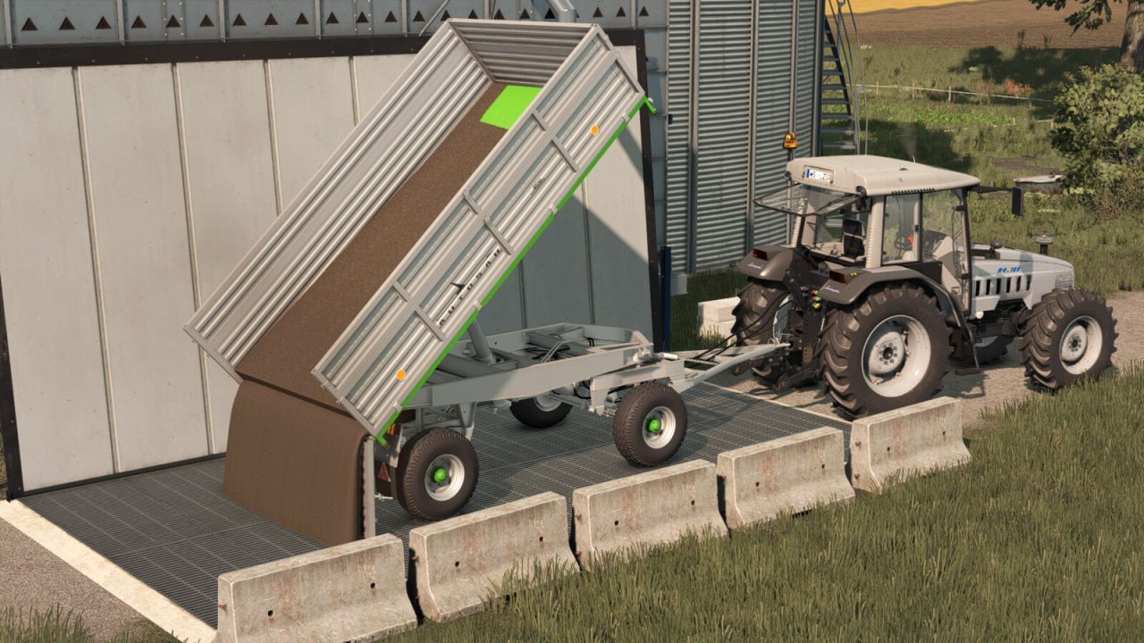 Легендарні Причепи AutoSan D-46/D-47 — Самоскидні та Бортові для Farming Simulator 25 - Скріншоти