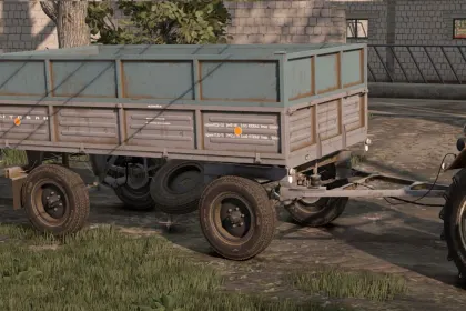 Легендарні Причепи AutoSan D-46/D-47 — Самоскидні та Бортові для Farming Simulator 25 — 5