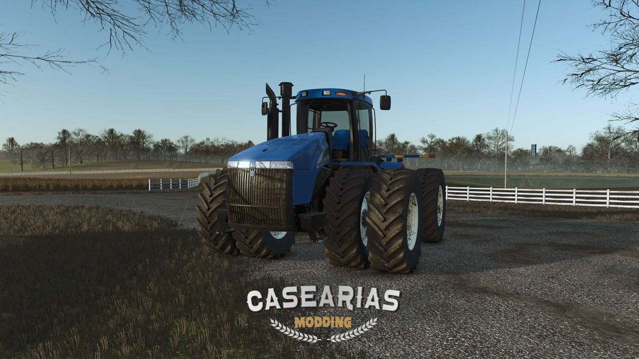 Потужний Американський Трактор New Holland TJ/T9000 Series — Демоверсія для FS25