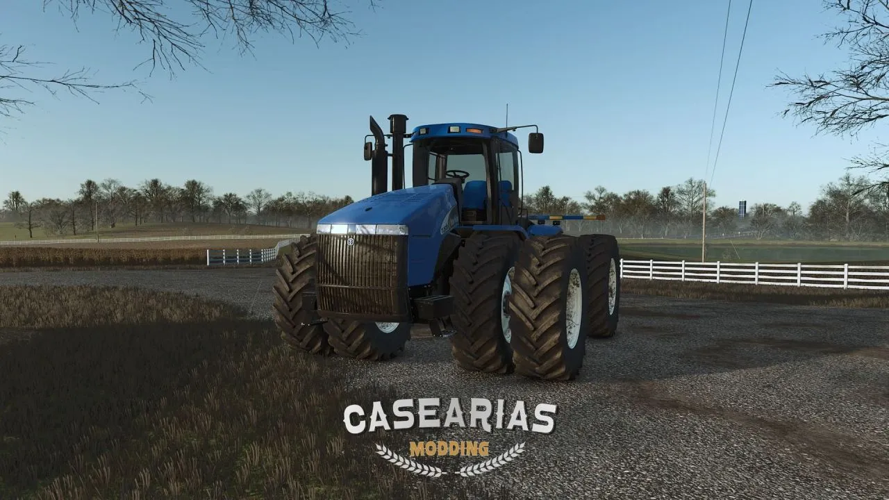 Потужний Американський Трактор New Holland TJ/T9000 Series — Демоверсія для FS25