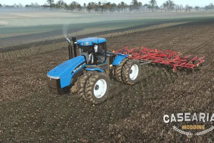 Потужний Американський Трактор New Holland TJ/T9000 Series — Демоверсія для FS25 — 2