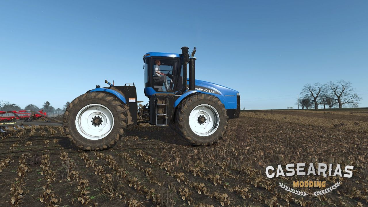 Потужний Американський Трактор New Holland TJ/T9000 Series — Демоверсія для FS25 - Скріншоти
