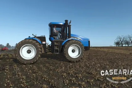 Потужний Американський Трактор New Holland TJ/T9000 Series — Демоверсія для FS25 — 3
