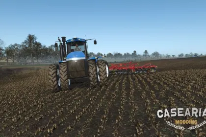 Потужний Американський Трактор New Holland TJ/T9000 Series — Демоверсія для FS25 — 4