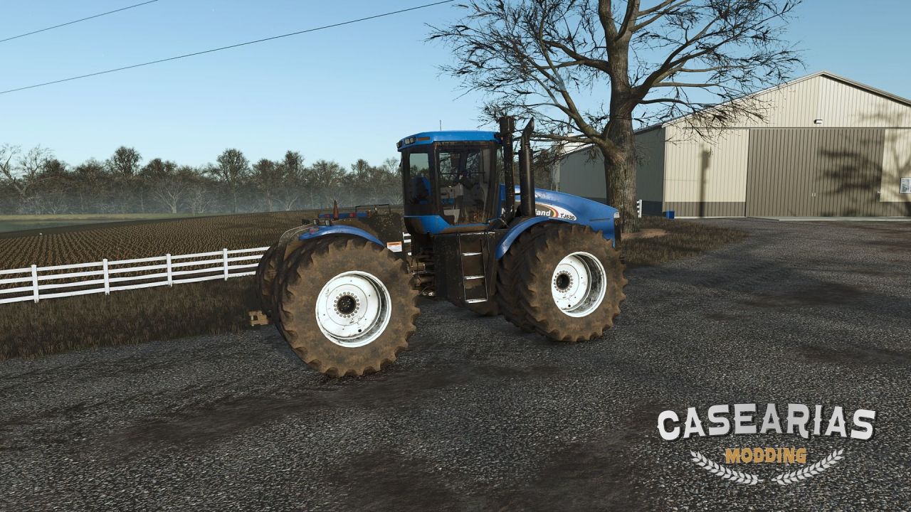 Потужний Американський Трактор New Holland TJ/T9000 Series — Демоверсія для FS25 - Скріншоти