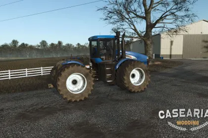 Потужний Американський Трактор New Holland TJ/T9000 Series — Демоверсія для FS25 — 5