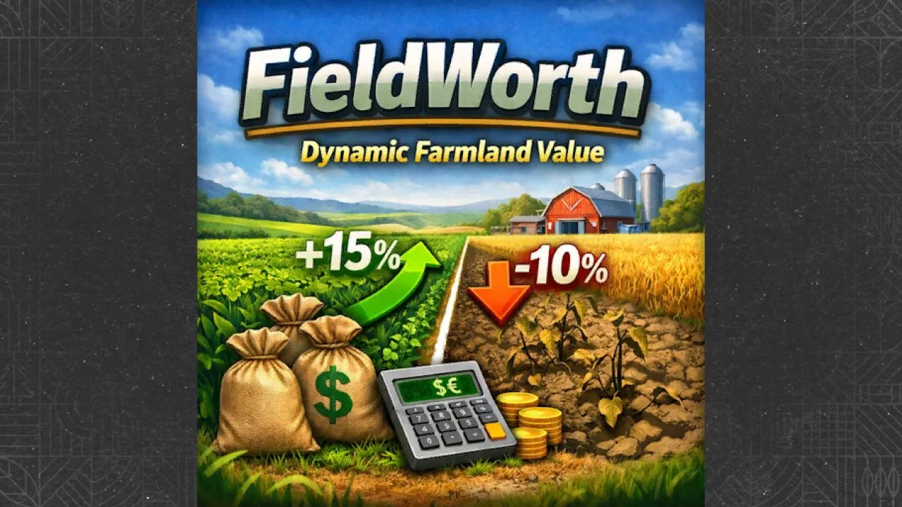 Мод Field Worth для Farming Simulator 25