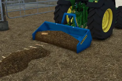 Компактний та Ефективний Fleming Linkbox для Прибирання Розсипів у FS25 — 1