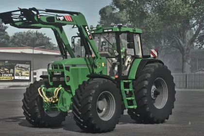 Потужний Трактор John Deere 6M Series для Farming Simulator 25 — Нові Звуки та Строби — 2