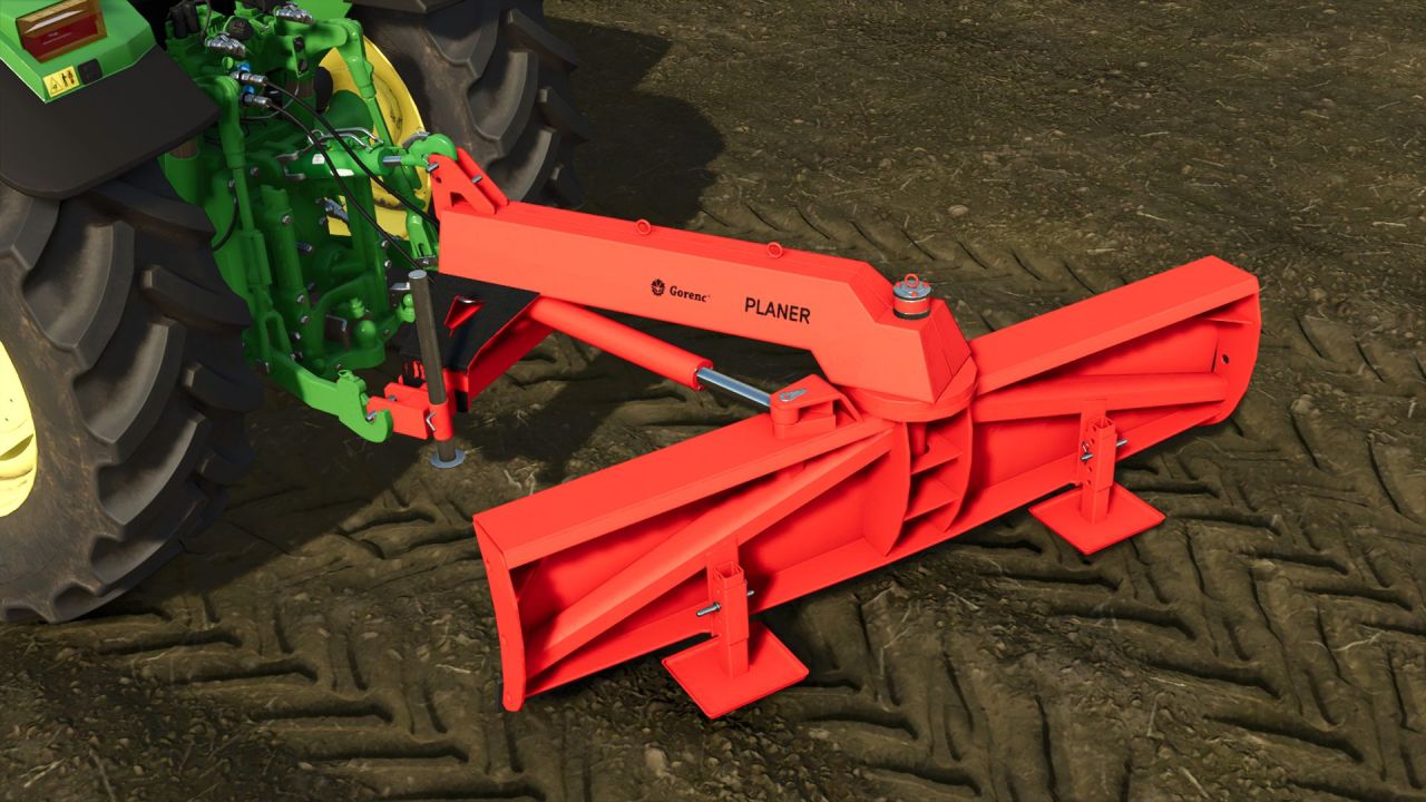 Універсальний Відвал Gorenc Planer Supra H — Ефективний Розрівнювач для Силосу та Лісу в FS25