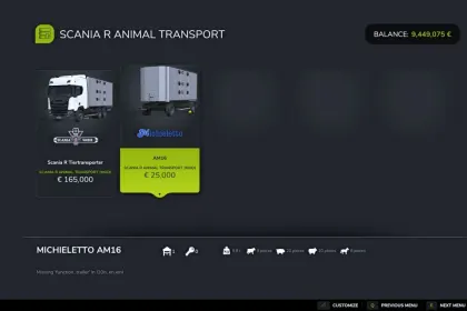 Потужна Scania R Animal Transport 500 к.с. — Перевезення Худоби у FS25 — 5