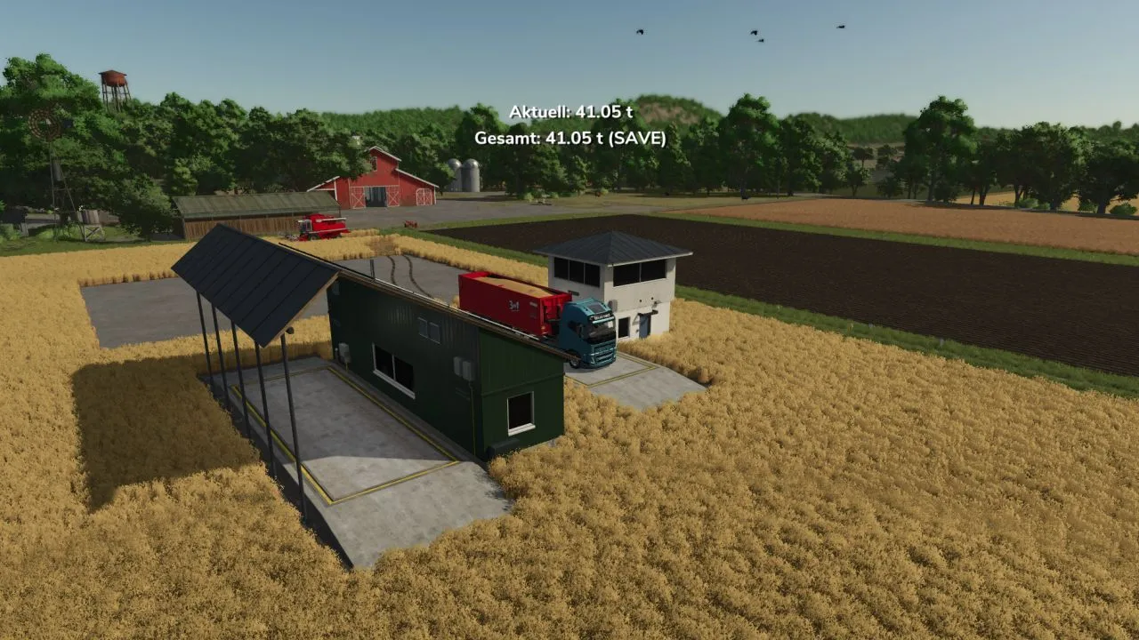 Ефективний Extended Weigh Station Pack — Вагова Станція з HUD-Вагою для Farming Simulator 25