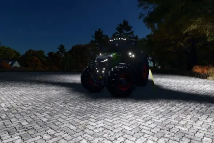 Leistungsstarker Traktor Fendt 900 Series Stage 4 — Detailliertes Cockpit und Geschwindigkeit 68 km/h für FS25