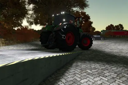 Leistungsstarker Traktor Fendt 900 Series Stage 4 — Detailliertes Cockpit und Geschwindigkeit 68 km/h für FS25 — 3
