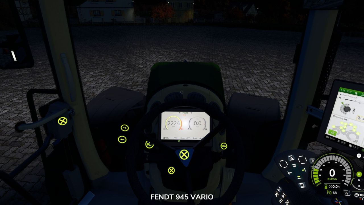 Потужний Трактор Fendt 900 Series Stage 4 — Детальна Кабіна та Швидкість 68 км/год для FS25 - Скріншоти