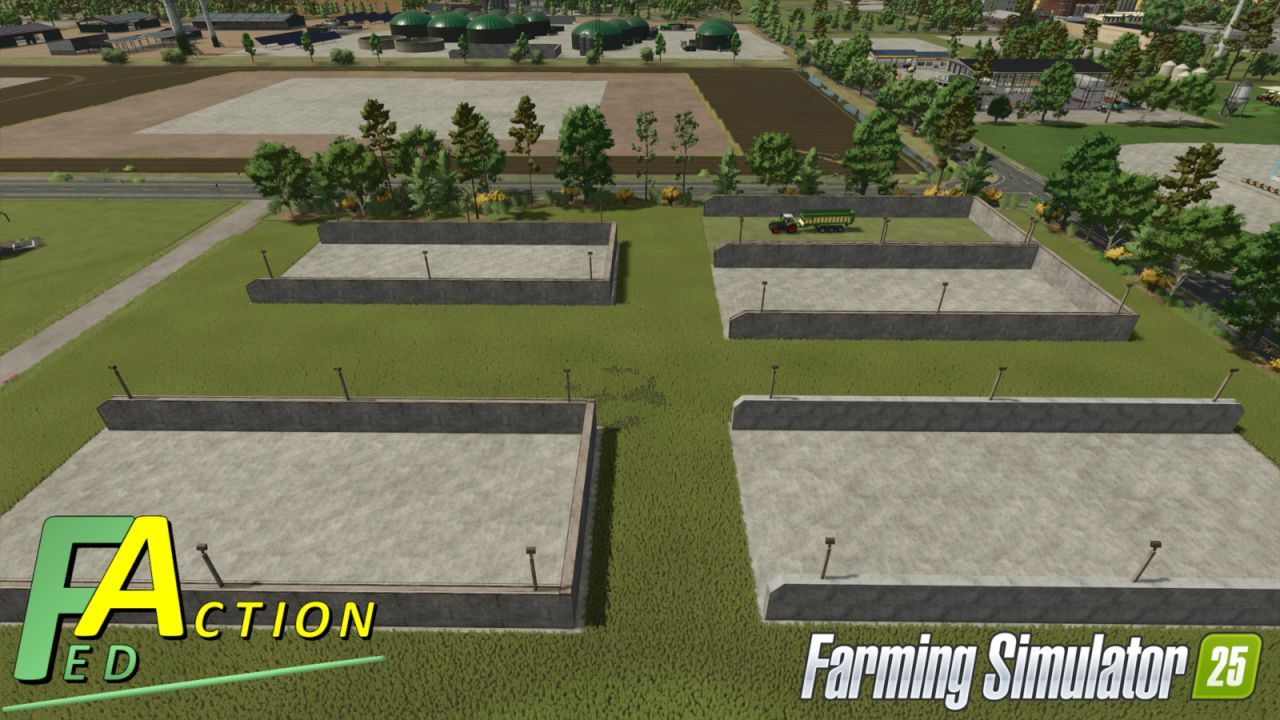 Універсальний Пак Fed Pack для Farming Simulator 25 — Силоси, Ферми та Станції Закупівлі - Скріншоти