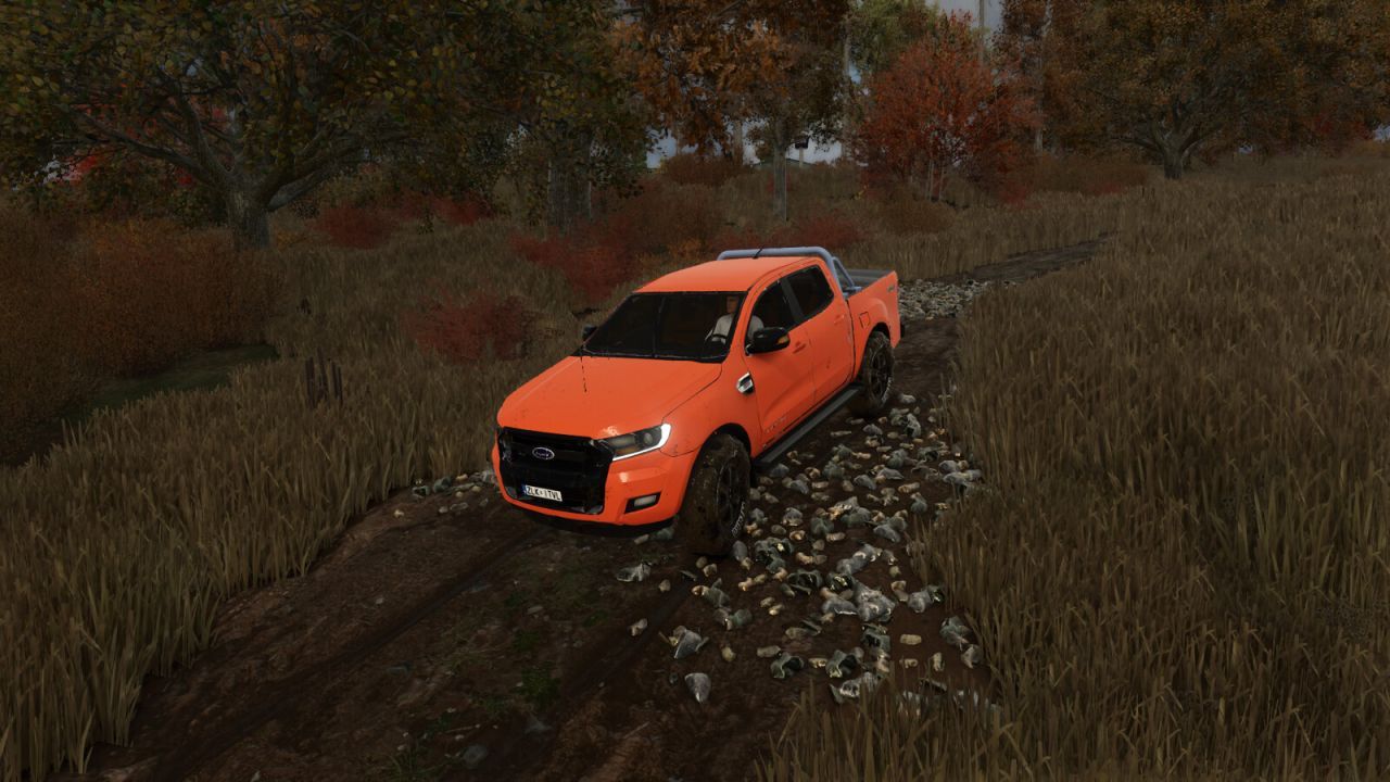 Потужний Пікап Ranger 2017 4x4 для Швидких Поїздок і Важких Робіт у FS25