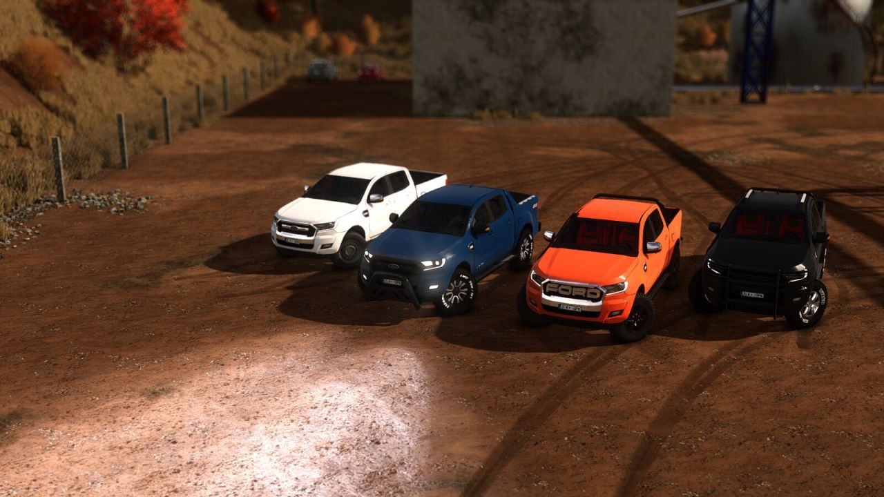 Надійний Пікап Ford Ranger 2017 — Швидкий 4x4 Помічник для Farming Simulator 25