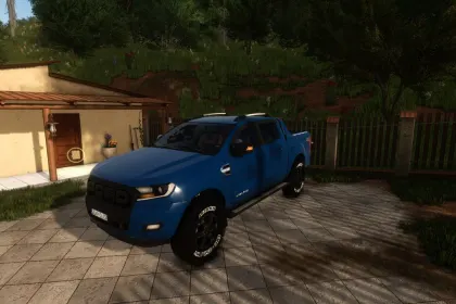 Zuverlässiger Pickup Ford Ranger 2017 — Schneller 4x4 Helfer für Farming Simulator 25 — 2
