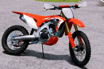 Легендарний Мотоцикл LIZARD CRF 450R — Маневрений Байк для Швидких Заїздів у FS25 — 1