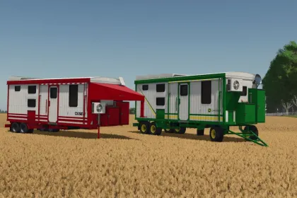 Комфортний Автодім Lizard Premium Max для Роботи в Полі у FS25 — 1