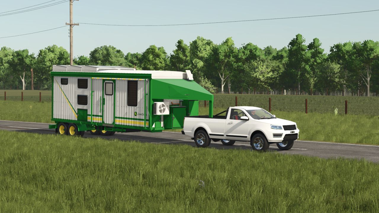 Комфортний Автодім Lizard Premium Max для Роботи в Полі у FS25 - Скріншоти