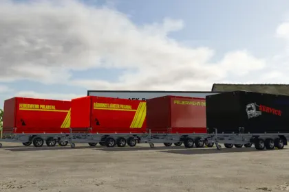 Універсальний Пожежний Причіп Multifunctional Firefighter Trailer для Рятувальних Робіт — 1