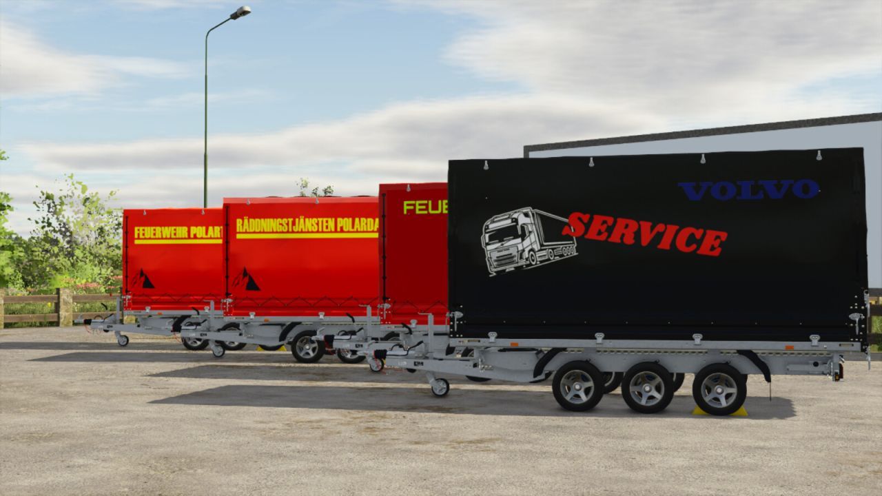 Універсальний Пожежний Причіп Multifunctional Firefighter Trailer для Рятувальних Робіт - Скріншоти