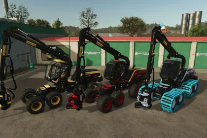 Легендарний Лісозаготівельний Комбайн Ponsse Scorpion King — Максимальна Ефективність у FS25