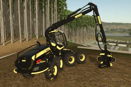 Легендарний Лісозаготівельний Комбайн Ponsse Scorpion King — Максимальна Ефективність у FS25