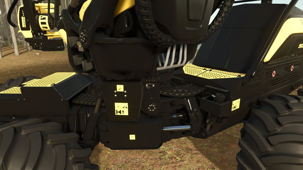 Легендарний Лісозаготівельний Комбайн Ponsse Scorpion King — Максимальна Ефективність у FS25 - Скріншоти