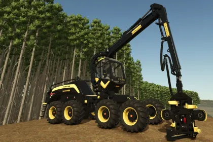 Легендарний Лісозаготівельний Комбайн Ponsse Scorpion King — Максимальна Ефективність у FS25 — 5