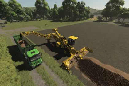 Effektives Ropa Maus Pack (Maus 5 + NawaRo-Maus) — Leistungsstarker Selbstfahrender Überladewagen für Rüben und Biomasse