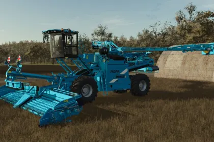 Effektives Ropa Maus Pack (Maus 5 + NawaRo-Maus) — Leistungsstarker Selbstfahrender Überladewagen für Rüben und Biomasse — 4