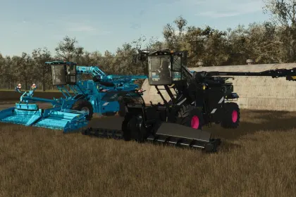 Effektives Ropa Maus Pack (Maus 5 + NawaRo-Maus) — Leistungsstarker Selbstfahrender Überladewagen für Rüben und Biomasse — 5