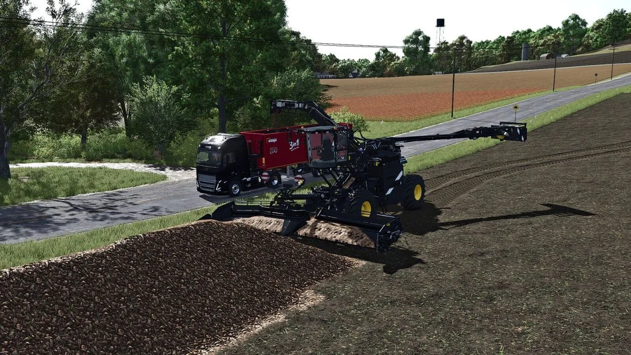 Потужний Завантажувач ROPA Maus 5 — Швидке Очищення та Перевантаження Буряка у FS25