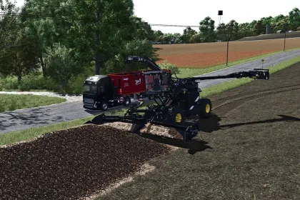 Потужний Завантажувач ROPA Maus 5 — Швидке Очищення та Перевантаження Буряка у FS25 — 1